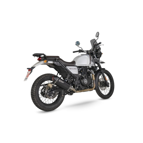 Scorpion Exhaust Royal Enfield Himalayan 2016 - 2023 Serket Slip-on Ceramic Black Coated Sleeve